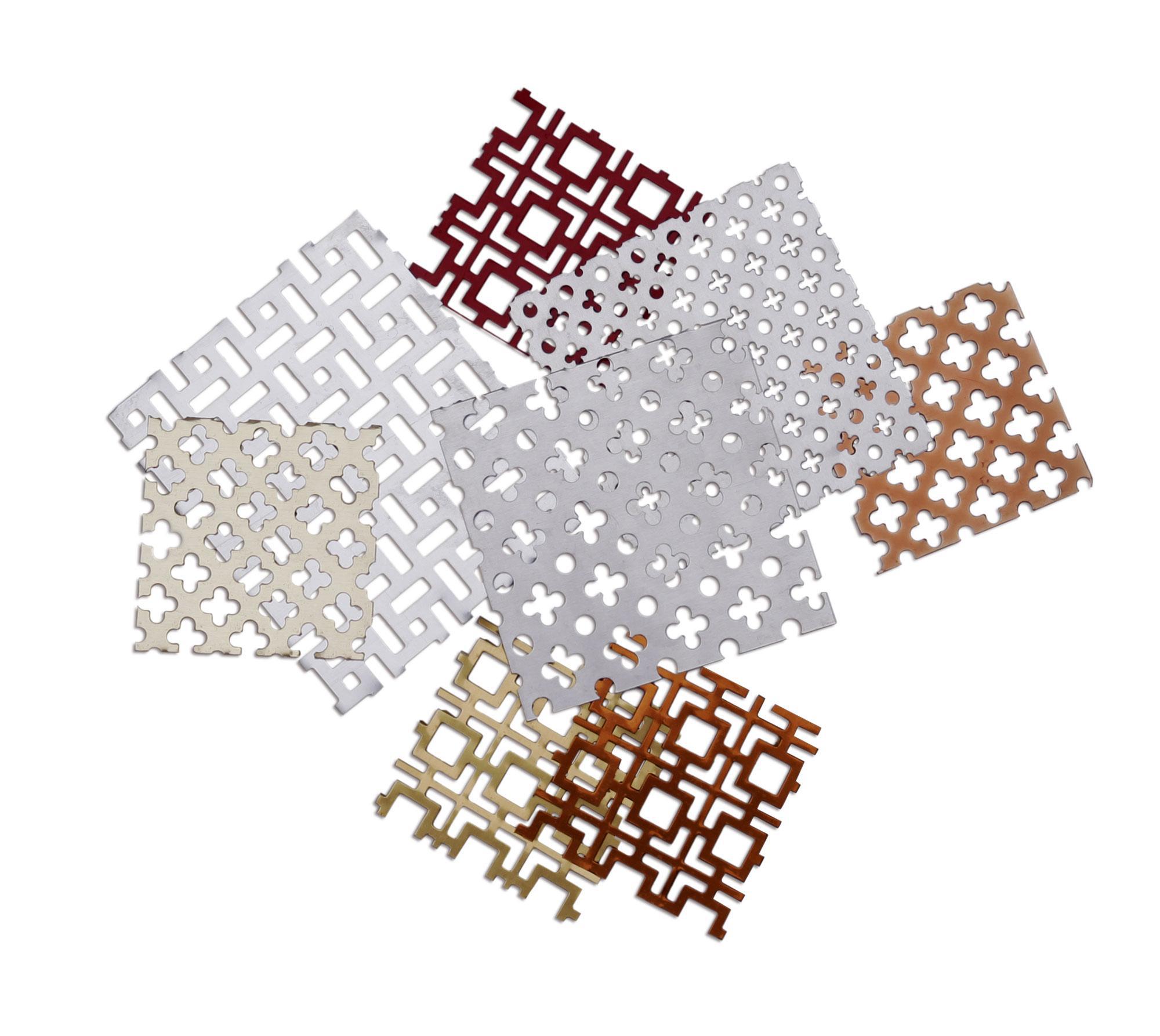 Products Perforated Sheets Decorative Patterns L P S Lamiere Perforate Speciali