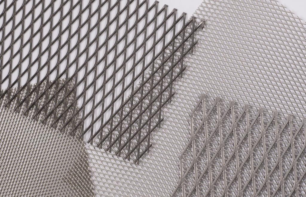 Products Expanded Metals Expanded Diamond Pattern Mesh L P S Lamiere Perforate Speciali